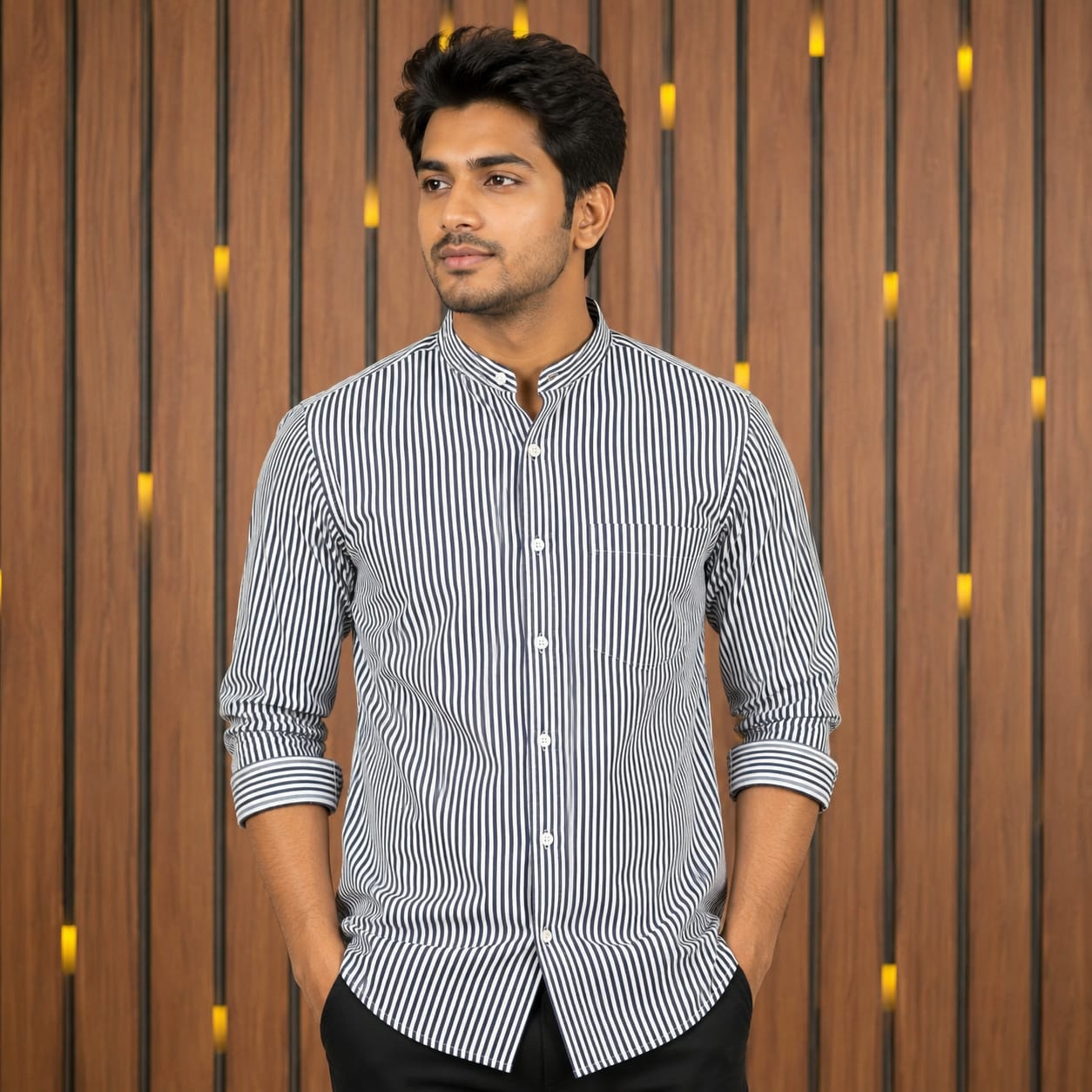 Brand Collar Shirt - Image 2